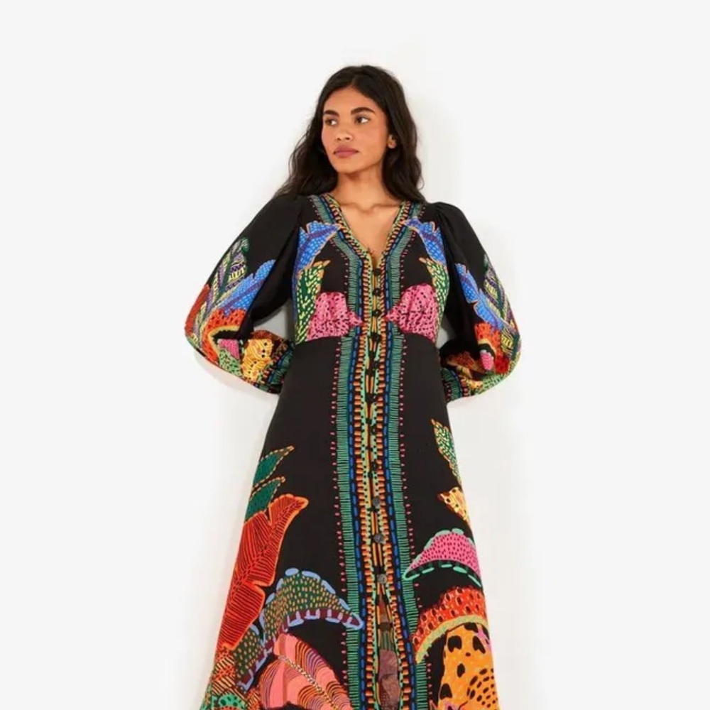 Farm Rio maxi dress Sm